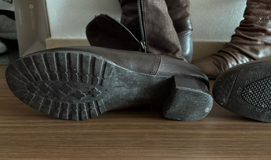 가죽 앵클부츠(GEOX / MANAS) 일괄 (230mm) 이미지