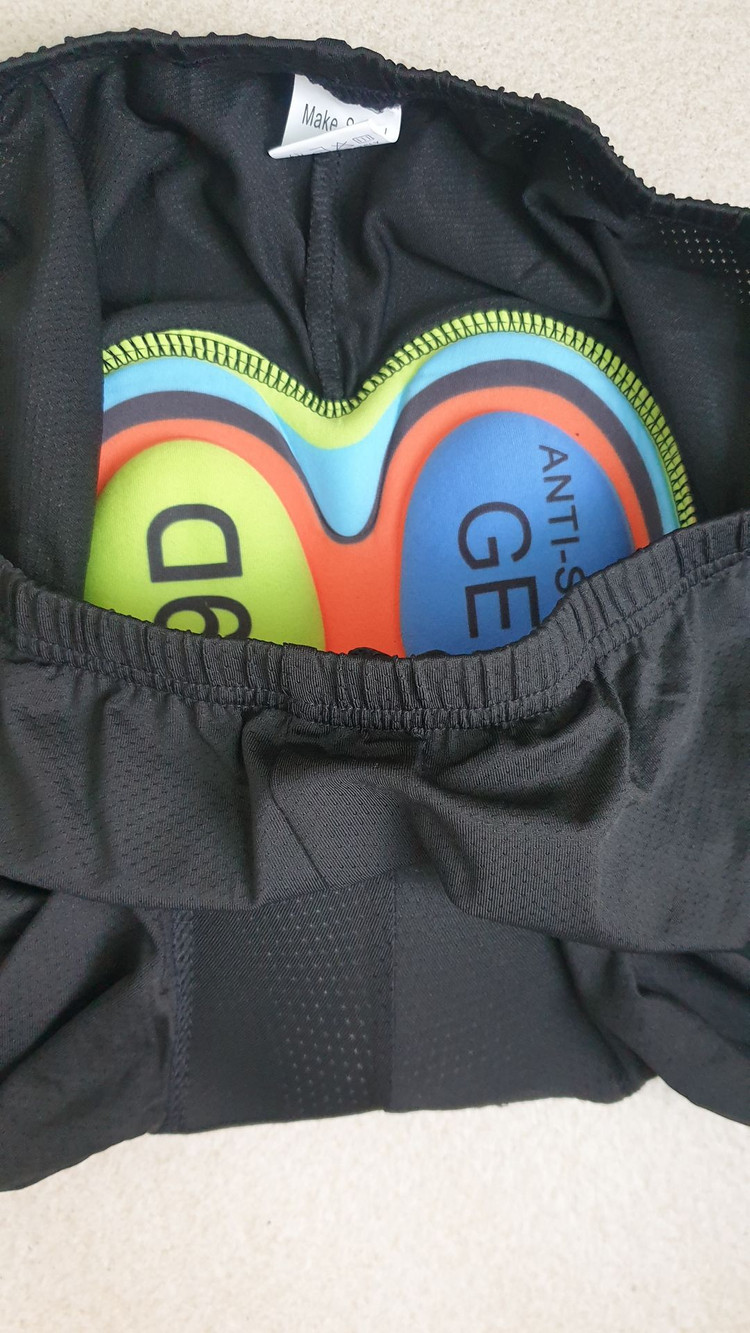 Make Speed 남녀공용 19D 입체쿠션 자전거 속바지 자전거 사이클링 팬티 이미지