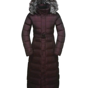 [새제품] K2패딩 레아 여성패딩 롱기장 구스다운 벨트포함 플럼(90) 이미지