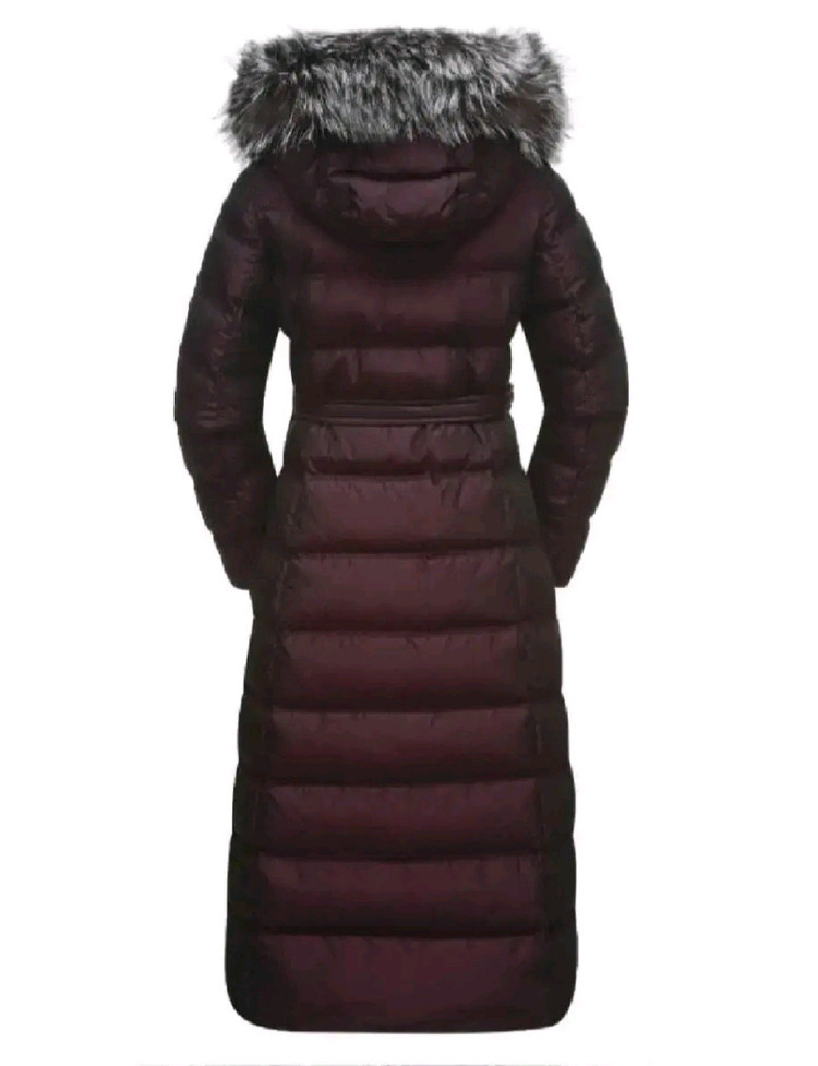 [새제품] K2패딩 레아 여성패딩 롱기장 구스다운 벨트포함 플럼(90) 이미지