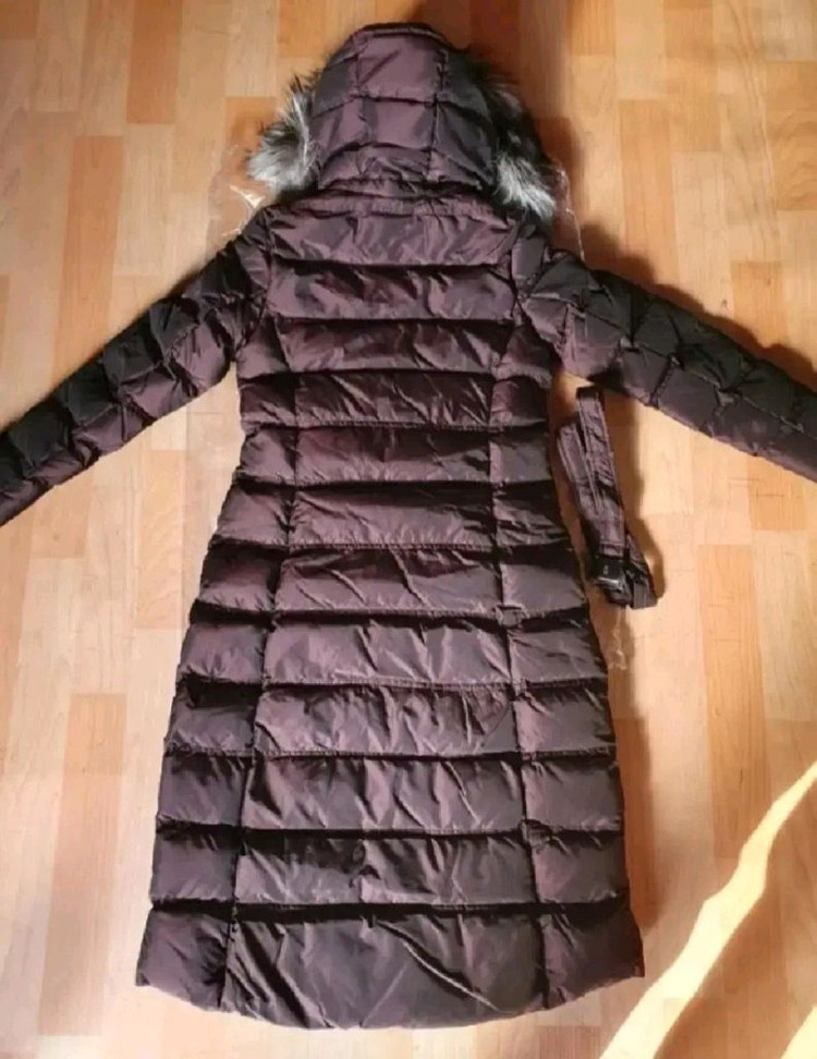 [새제품] K2패딩 레아 여성패딩 롱기장 구스다운 벨트포함 플럼(90) 이미지