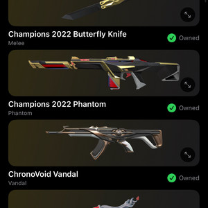 발로란트2022챔셋+다른스킨더많은굿즈팔아요 이미지