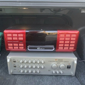 금영 KWS-S70 노래방 반주기 및 엠프 이미지