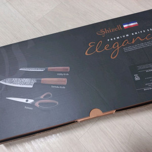 주방 나이프 세트 이미지