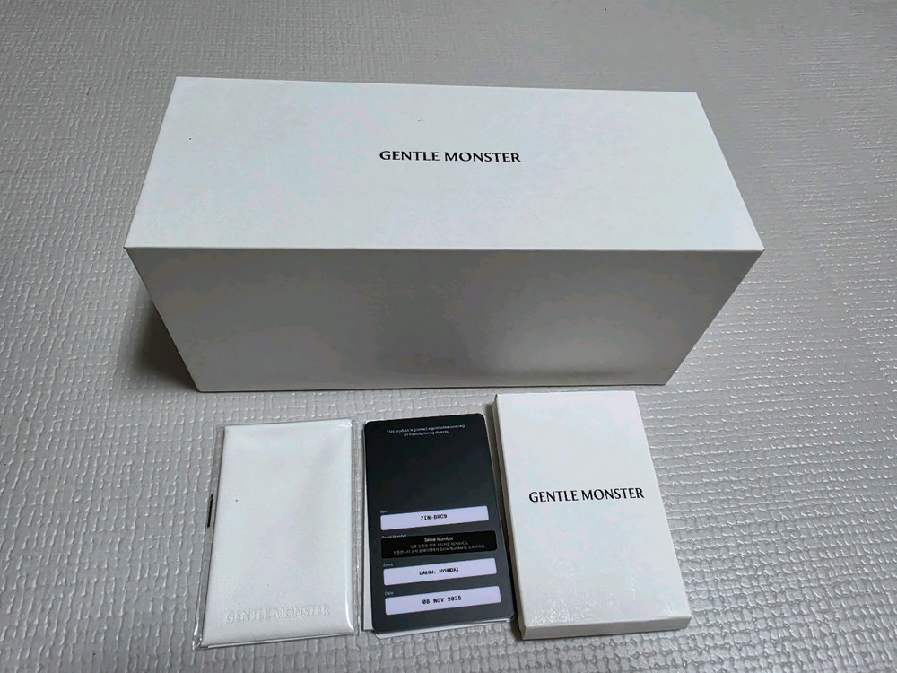 젠틀몬스터 진 ZIN-BRC9 안경테 이미지