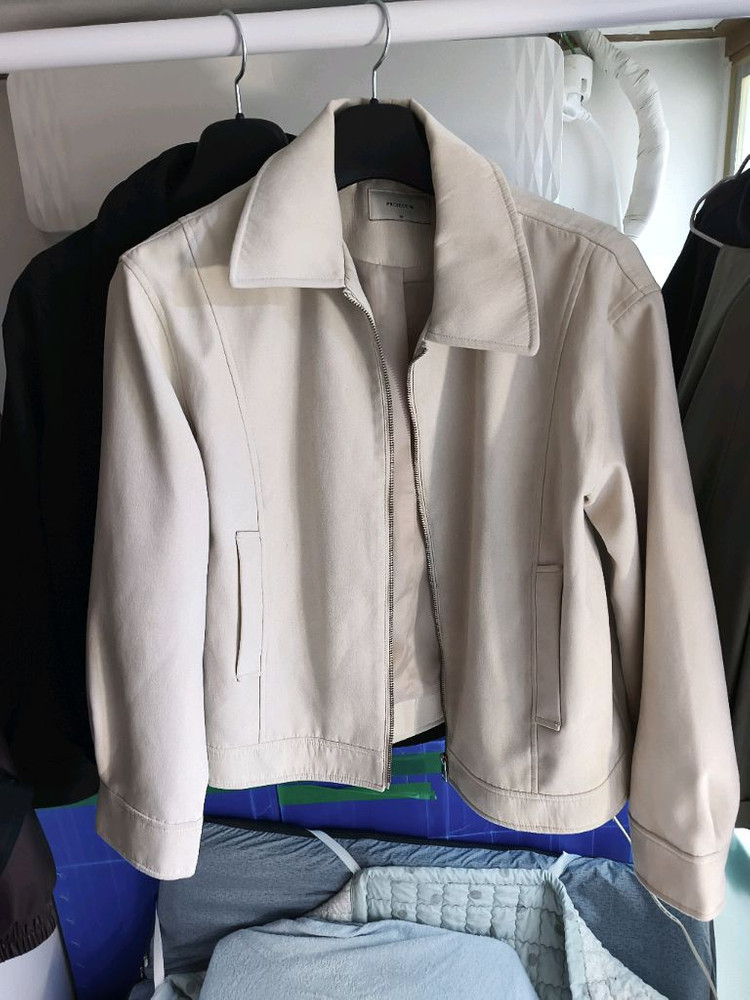 [L/100] 프로젝트 M 블루종 2벌 일괄 판매 (블랙 & 베이지) 이미지