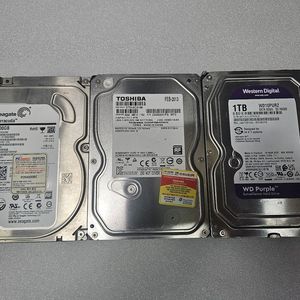 데스크탑 하드 1000기가 3개 입니다 이미지