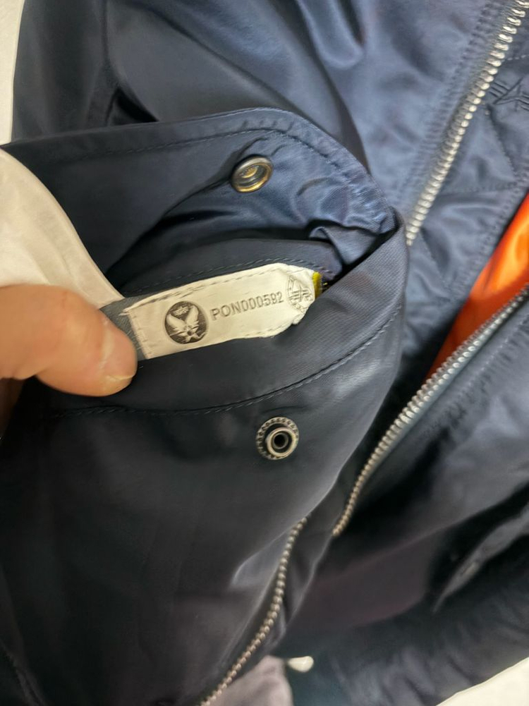 알파인더스트리 MA-1 슬림핏 XS 이미지