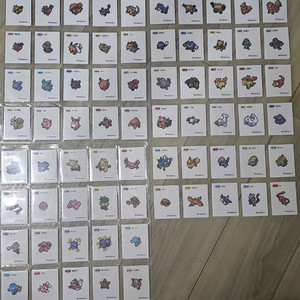 포켓몬띠부씰 픽셀 중복 이미지