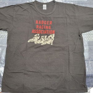 웨어하우스(2nd hand 티셔츠 LOT 4064) BADGER 차콜(숯 블랙) 컬러 XL 22시즌 새제품) 이미지