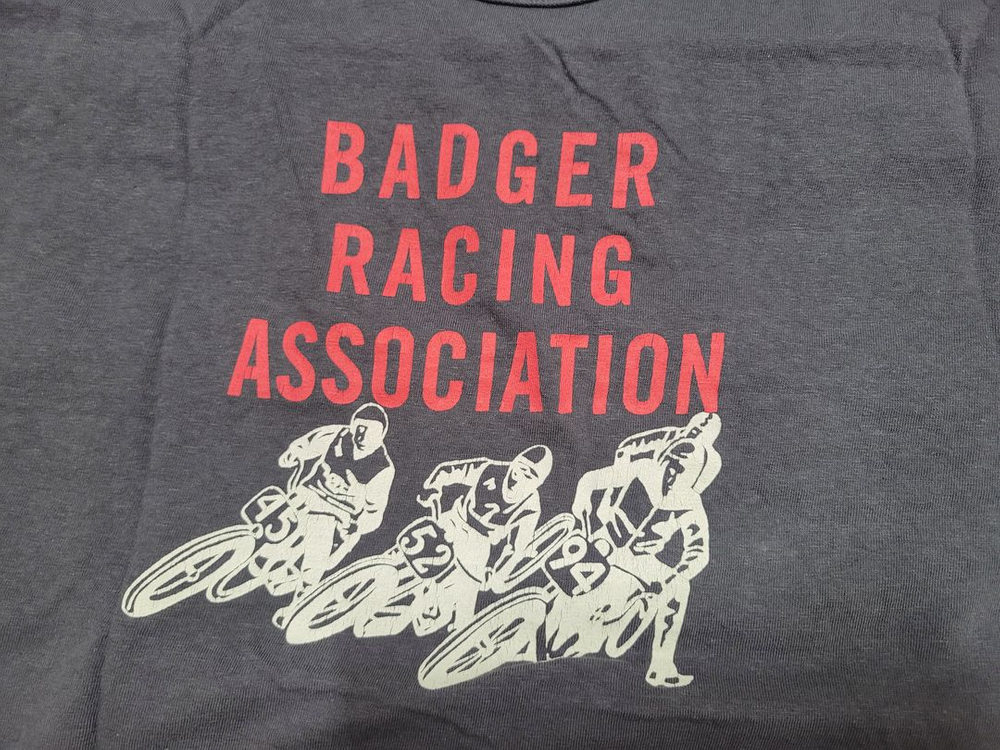 웨어하우스(2nd hand 티셔츠 LOT 4064) BADGER 차콜(숯 블랙) 컬러 XL 22시즌 새제품) 이미지