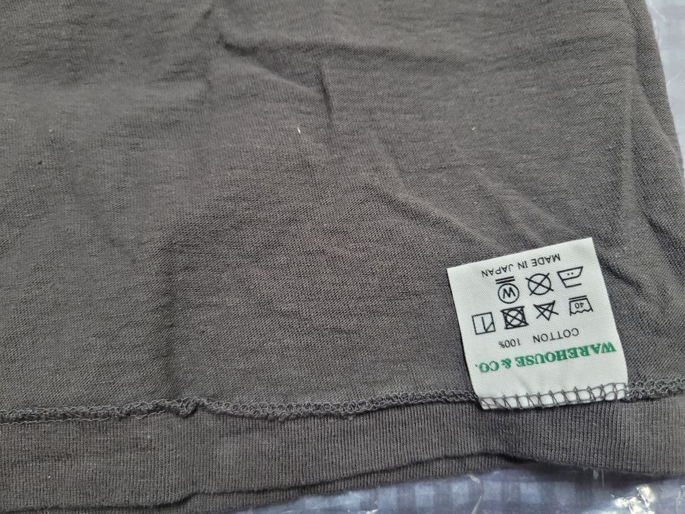 웨어하우스(2nd hand 티셔츠 LOT 4064) BADGER 차콜(숯 블랙) 컬러 XL 22시즌 새제품) 이미지