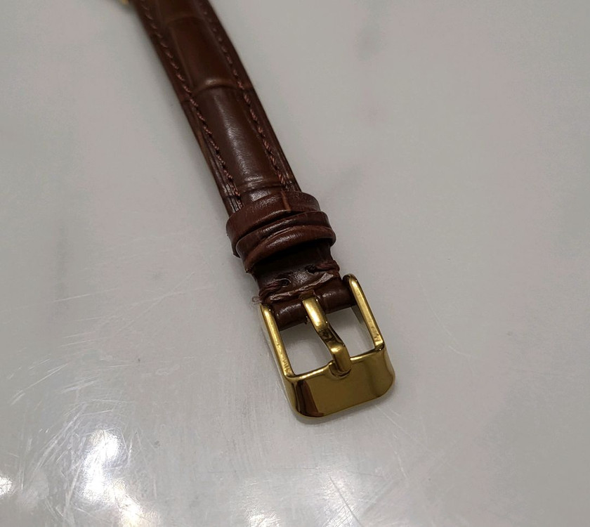 오메가 드빌 금장 여성 레이디 쿼츠 시계 빈티지 여자 손목시계 팔찌 이미지