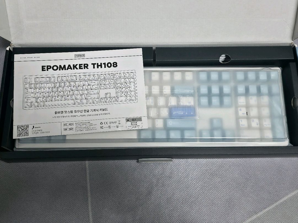 에포메이커(epomaker) TH108 풀배열 유무선 게이밍 키보드 이미지