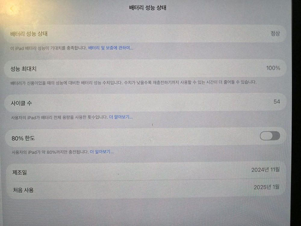 아이패드 프로 11 M4 셀룰러 512GB 이미지