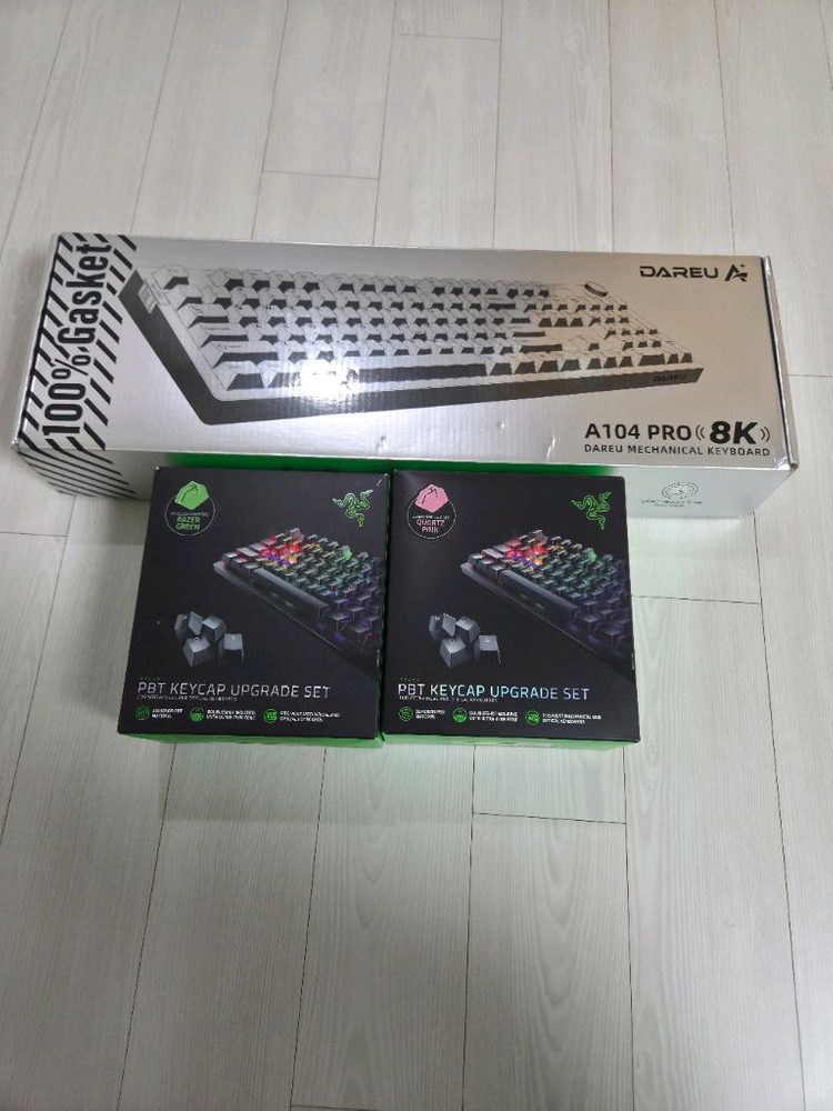 다얼유 a104pro 8K 게이밍 키보드 이미지