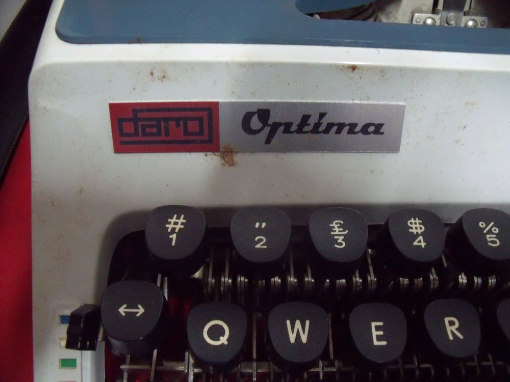 독일옵티마골동품타자기 ㅡ급매8만원 이미지