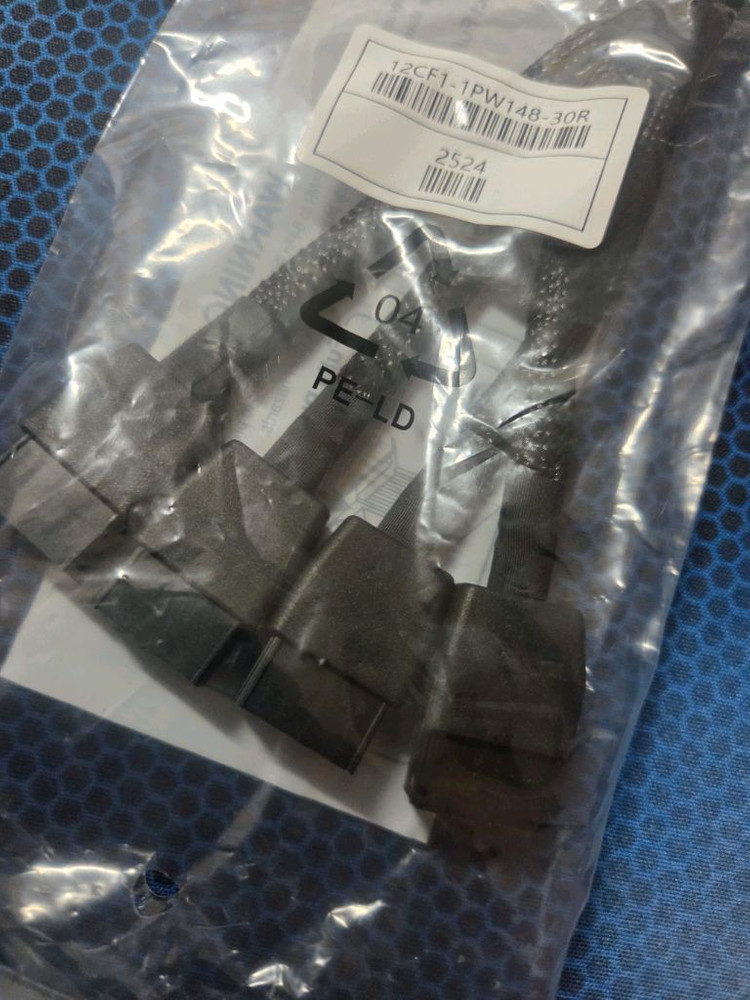 엔비디아 지포스 RTX 40 50 시리즈 그래픽카드용 12VHPWR 전원 어댑터 케이블 이미지