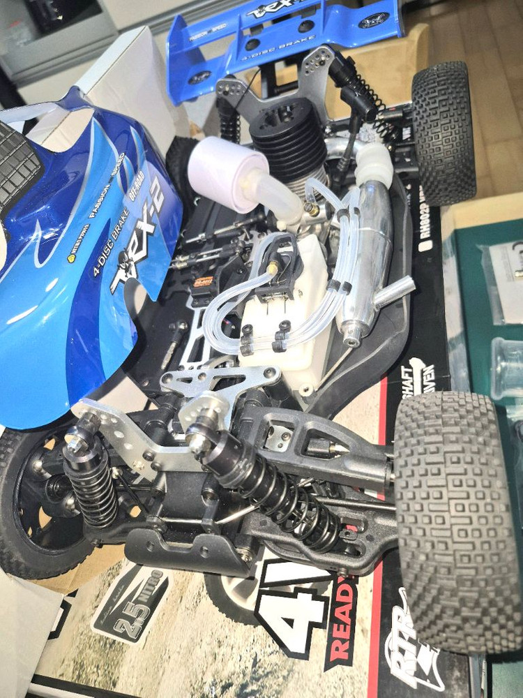 *각종교신가능*니트로엔진1/8RC카VRX-2RTR(새제품)필수옵션15종포함4WD알씨카풀박스셋~바람에언덕에서 이미지