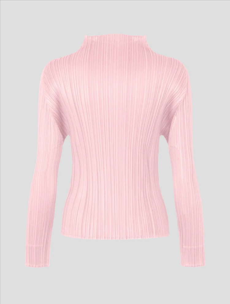 플리츠플리즈 3월 먼슬리 탑 라이트핑크 새상품 이미지