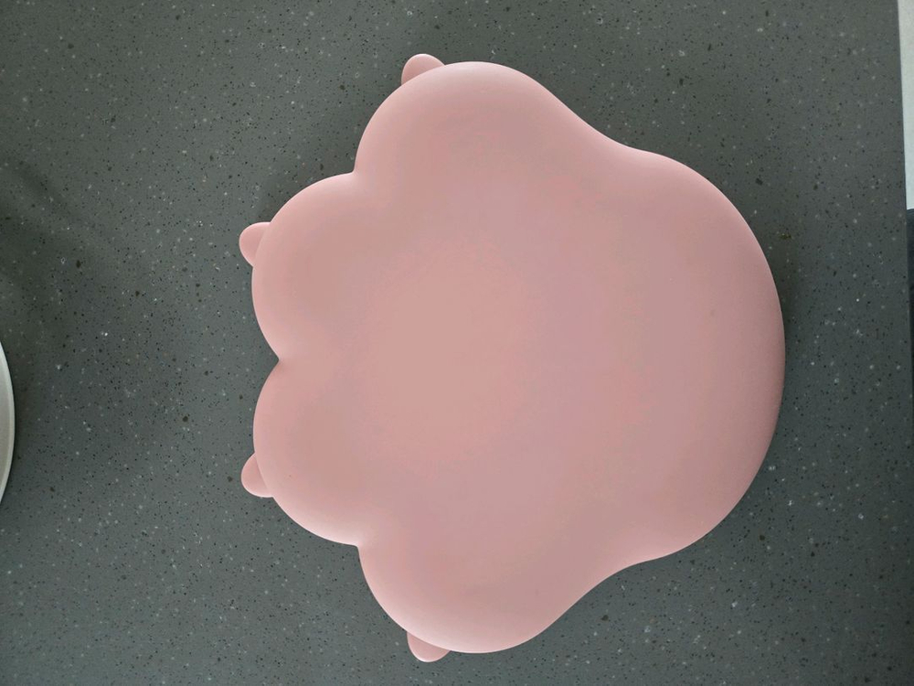 흡착식판 아기 퍼기식판 2set 뚜껑 포함 이미지