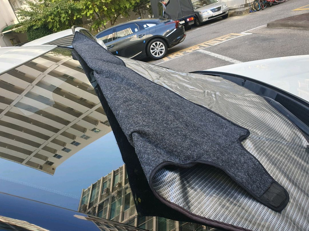 티볼리 맞춤형. 앞유리햇빛가리개/창문가리개/콘솔쿠션 이미지