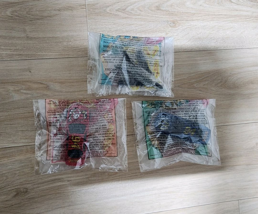 맥도날드 해피밀 빈티지 맥토이 미니카 팝니다. 이미지