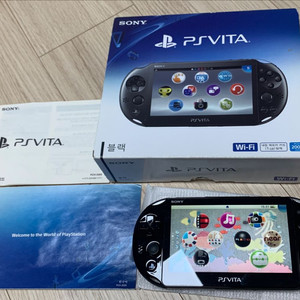 소니 PS Vita 2세대 비타 2세대 블랙 컬러 팝니다. 이미지