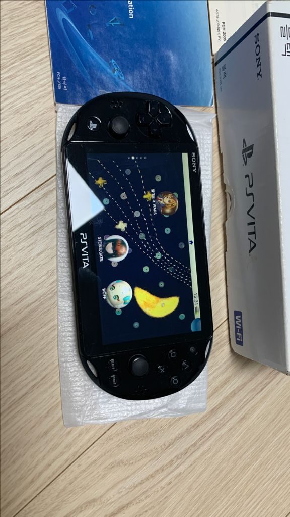 소니 PS Vita 2세대 비타 2세대 블랙 컬러 팝니다. 이미지