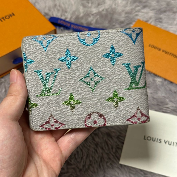 [풀구성] 루이비통 이클립스 멀티컬러 멀티플 월릿 반지갑 이미지