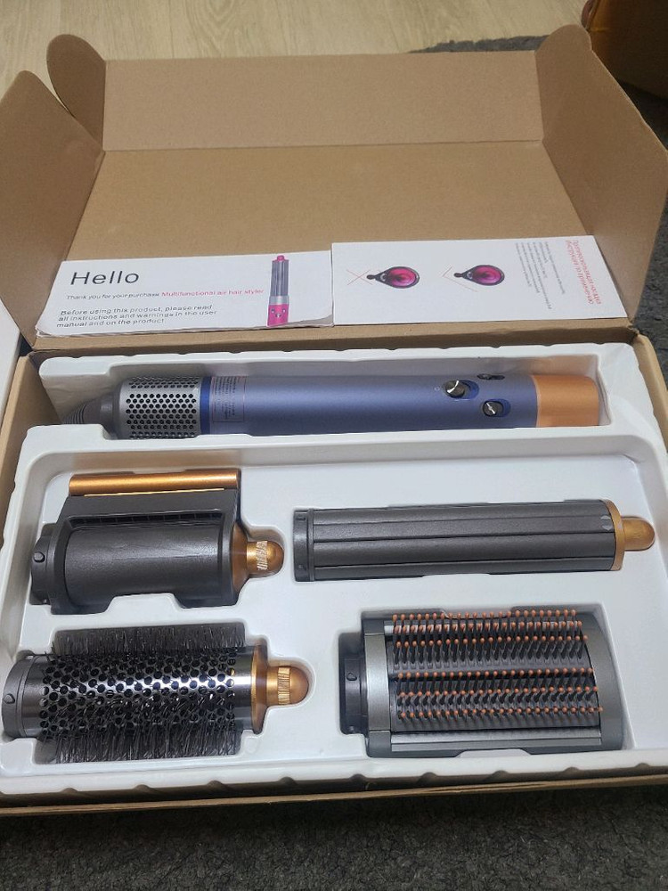 차이슨 에어랩 멀티 스타일러 드라이어 4종노즐 풀세트 이미지