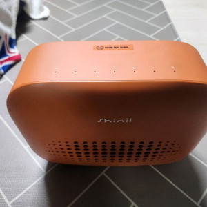 신일 레트로 미니 전기히터 ptc 이미지