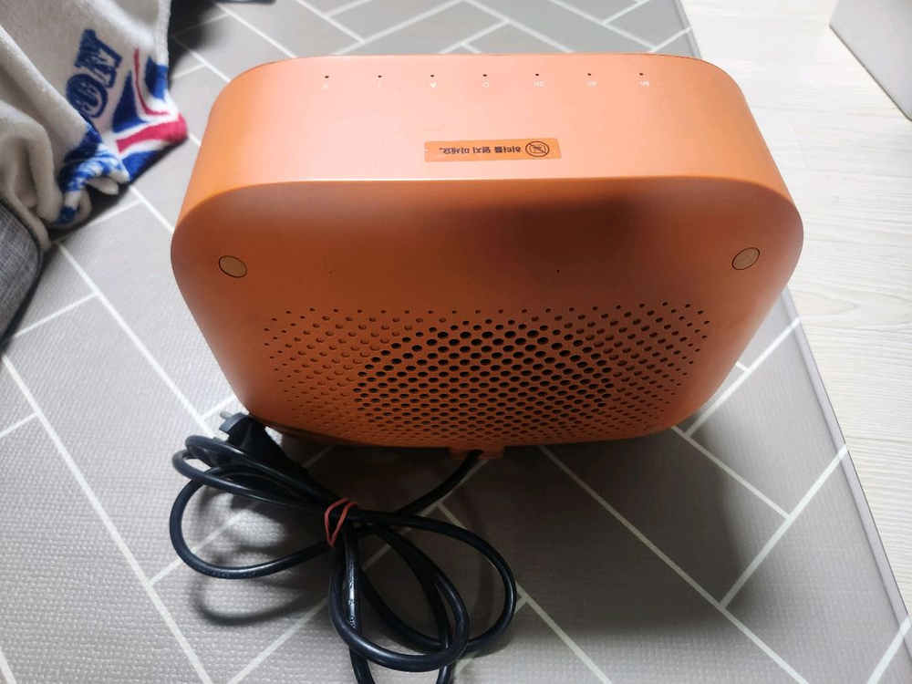 신일 레트로 미니 전기히터 ptc 이미지