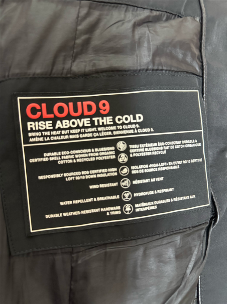 여성 무스너클 클라우드 롱패딩 이미지