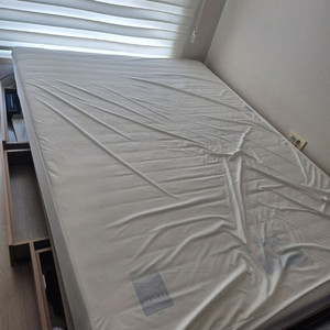 하포스 E0등급 3단 서랍 침대 매트리스, 프레임 이미지