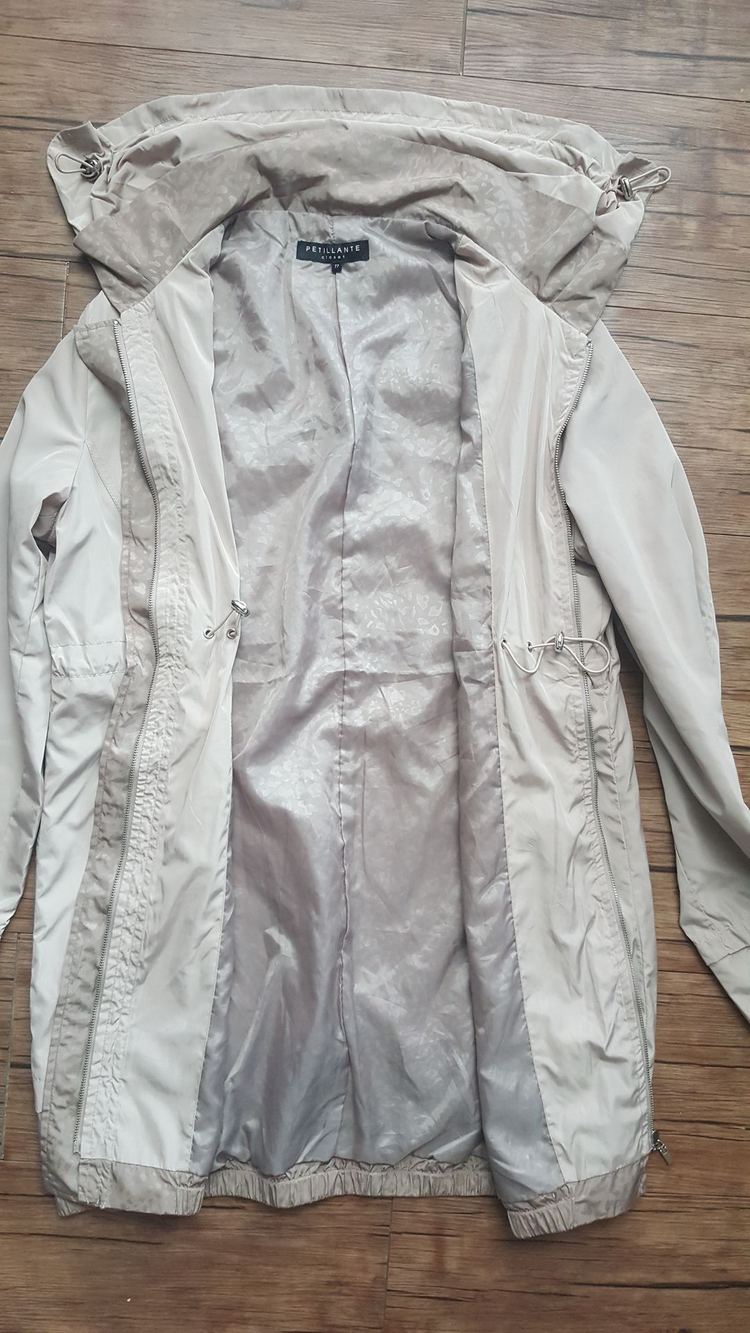 사이즈66 77 트렌치 코트 점퍼 브라운 앤썸 이미지