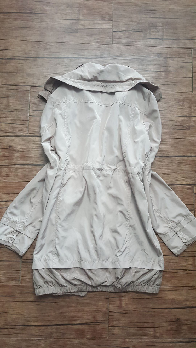 사이즈66 77 트렌치 코트 점퍼 브라운 앤썸 이미지