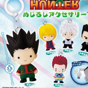 [4종일괄/미개봉]헌터헌터 메지루시 가챠 키르아 크라피카 히소카 곤 이미지