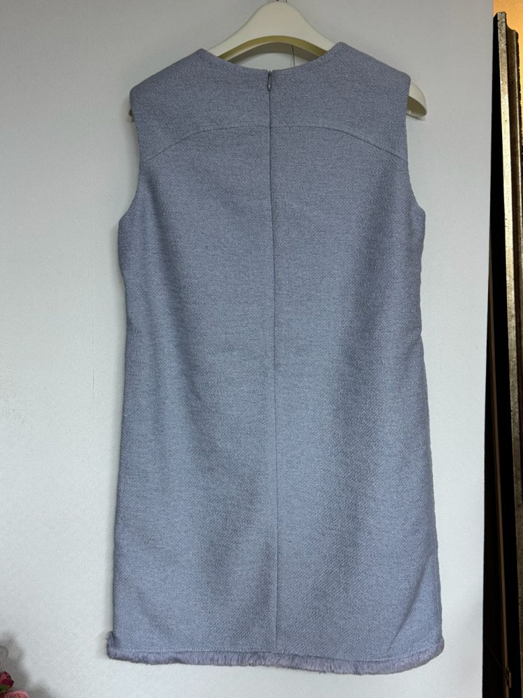 (택O 새제품) 유메르 UMER 다나 원피스 스카이블루 컬러 이미지