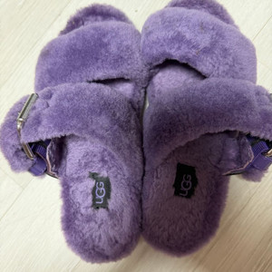 UGG 어그 털슬리퍼 보라색 225-230 이미지
