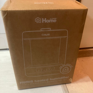미개봉 가열식 가습기 4L 홈바이홈 휴미스 물멍 가습기 이미지
