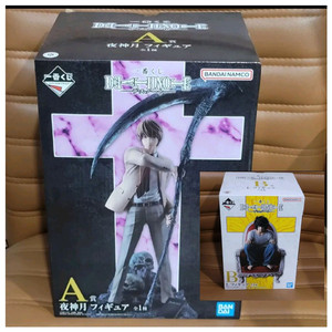 데스노트 제일복권 쿠지 A상 라이토 B상 엘 피규어 미개봉 이미지