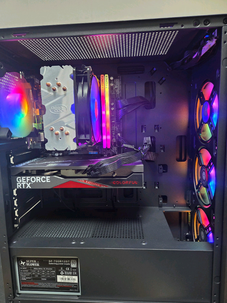 [최신/1TB] 라이젠 5600X + RTX 4060 고사양 본체 (튜닝램/슈퍼플라워) 이미지