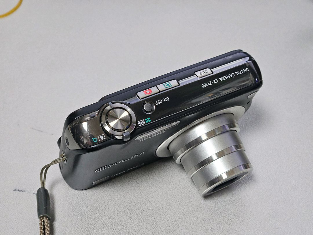 카시오 엑슬림 z1200 빈티지 디카 이미지