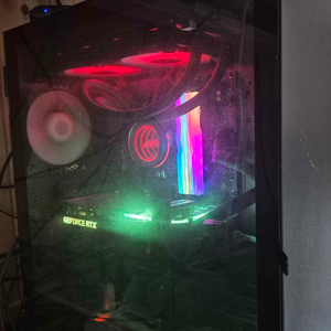 게이밍 PC 본체 그래픽3060ti CPU 5600X 렘 8gx4(32g) 이미지
