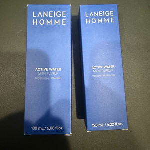 라네즈 액티브 워터 스킨 로션 모이스처라이저 세트 이미지