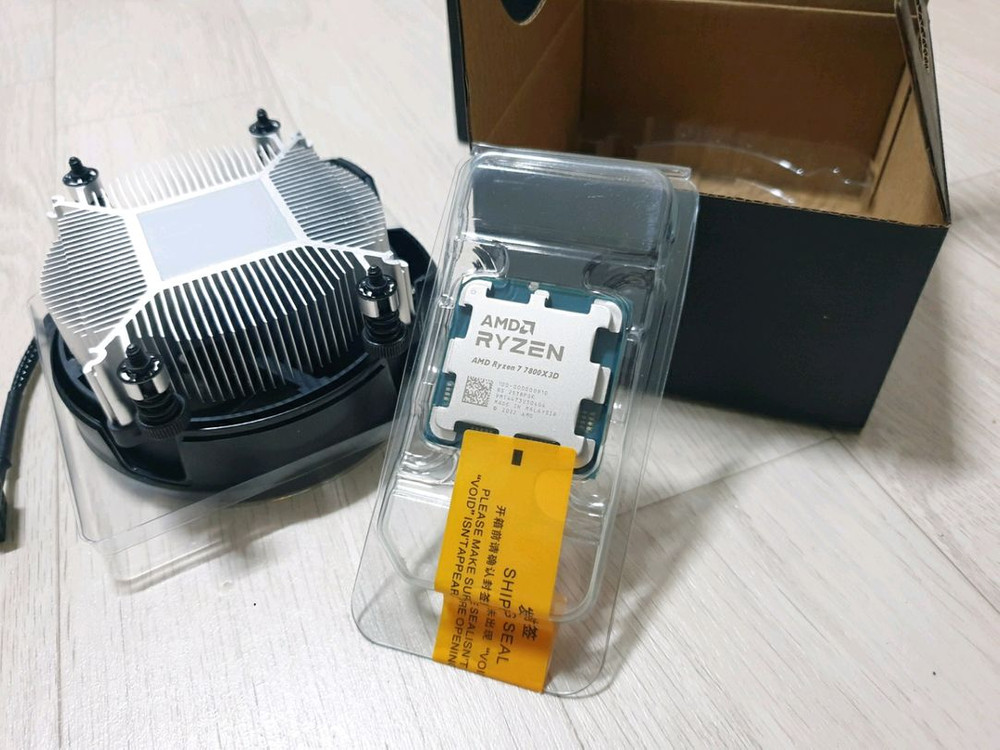 AMD 라이젠7 7800X3D 미개봉 새제품 (번들쿨러 포함) 이미지