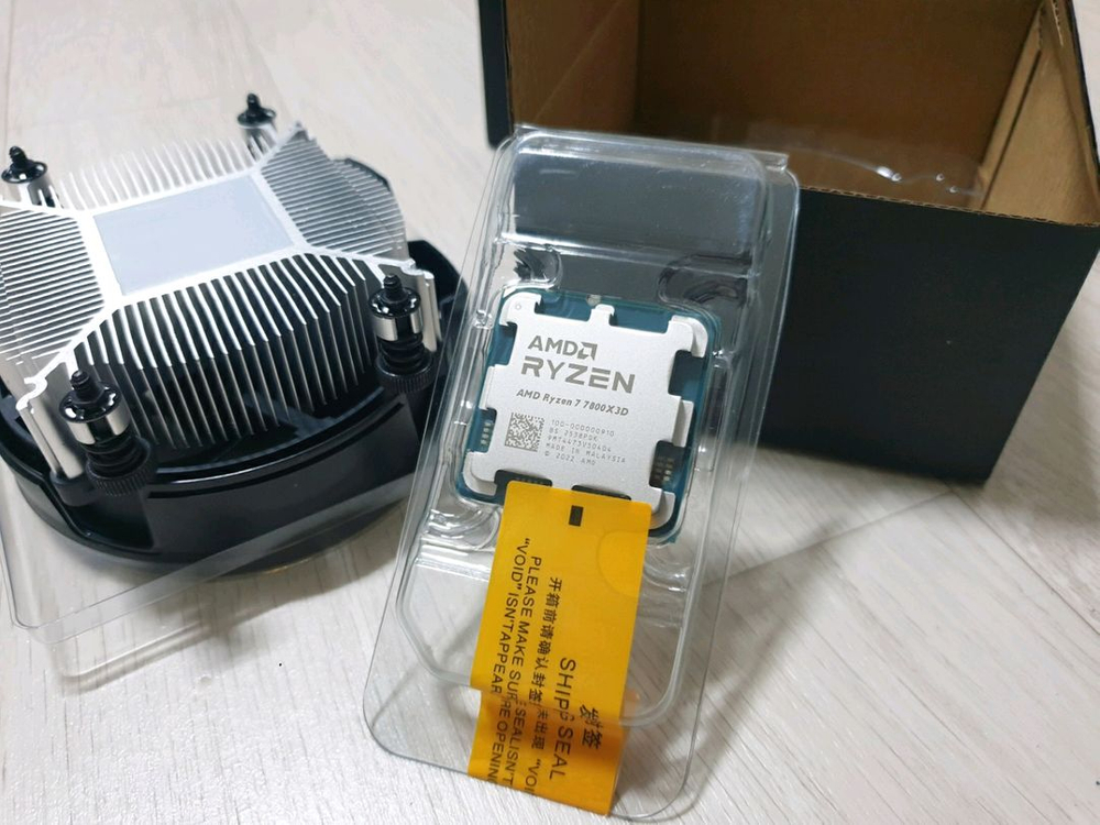 AMD 라이젠7 7800X3D 미개봉 새제품 (번들쿨러 포함) 이미지