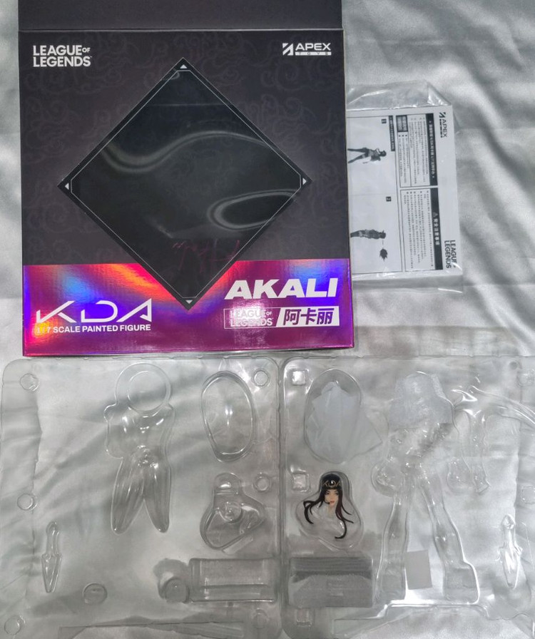 에이펙스 리그오브레전드 kda 아칼리 피규어 이미지