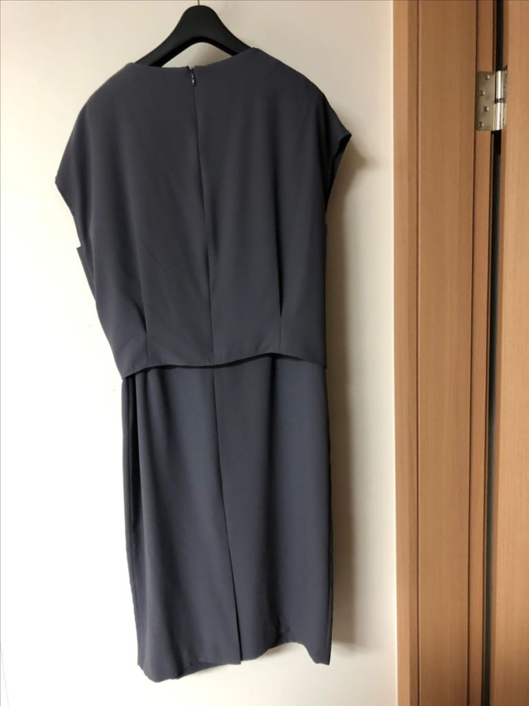 닥스 레이디스 원피스 여자 묶음 셔링 캡소매 럭셔리 우아 하객룩 이미지
